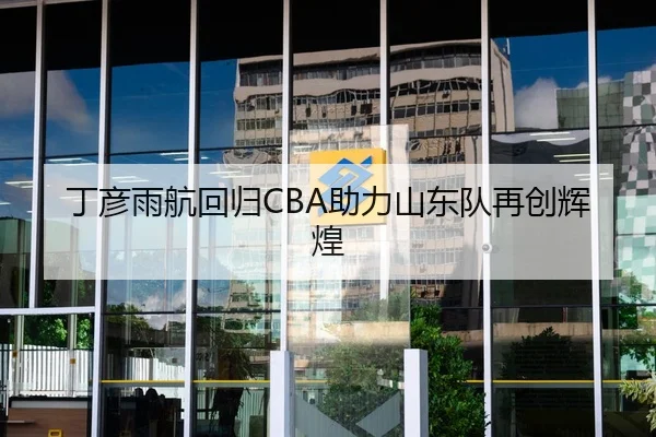 丁彦雨航回归CBA助力山东队再创辉煌